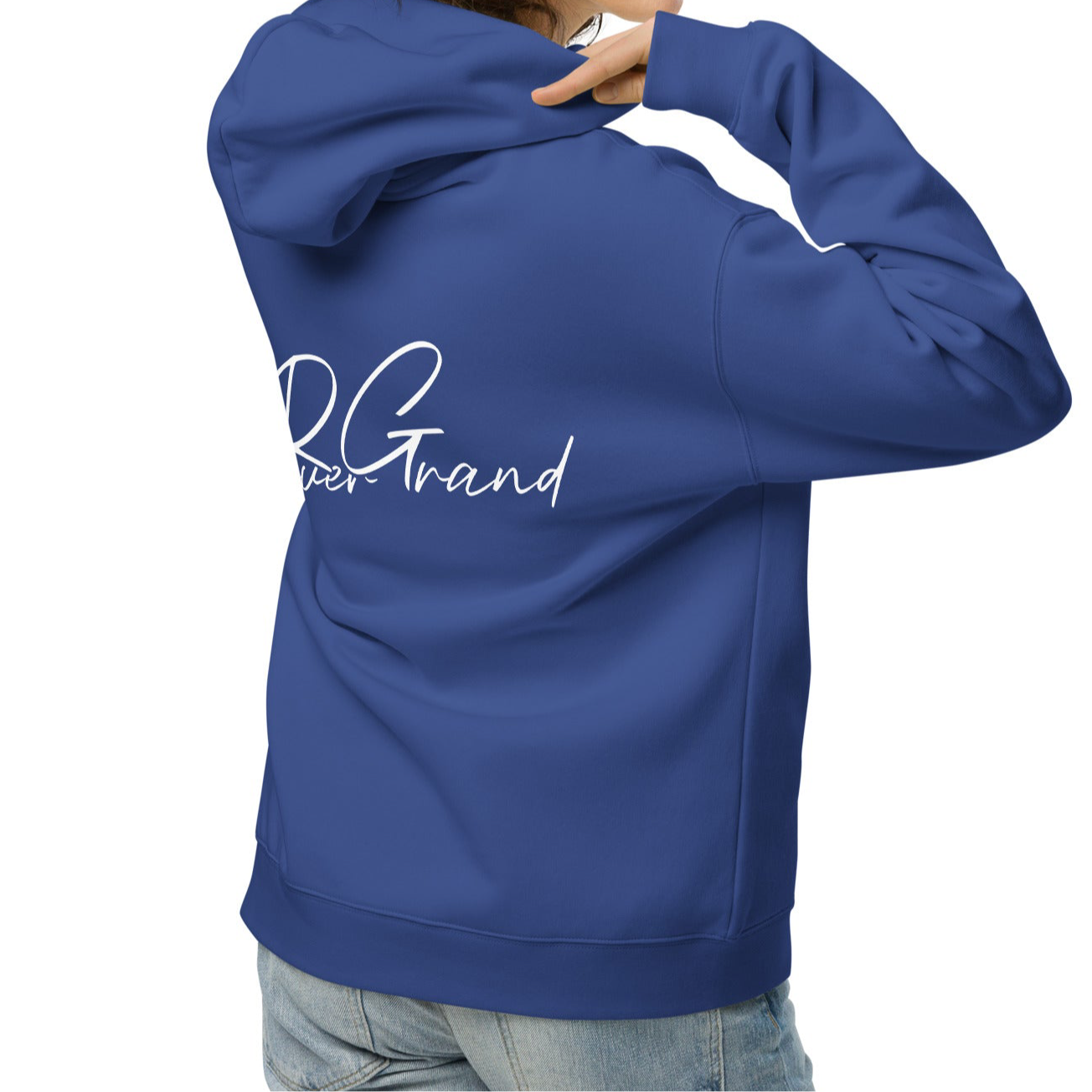 RG Oversized Embroidered Hoodie